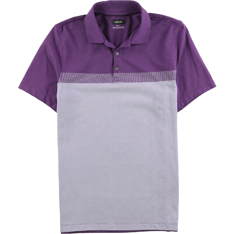 Men's Shirts with Adjustable CuffsAlfani Mens Cavalry Rugby Polo Shirt, Purple, Small Men's Shirts with Adjustable CuffsAlfani Mens Cavalry Rugby Polo Shirt, Purple, Small