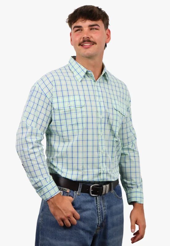 Men's Collared Shirts for Formal OccasionsBisley Mens Long Sleeve Shirt