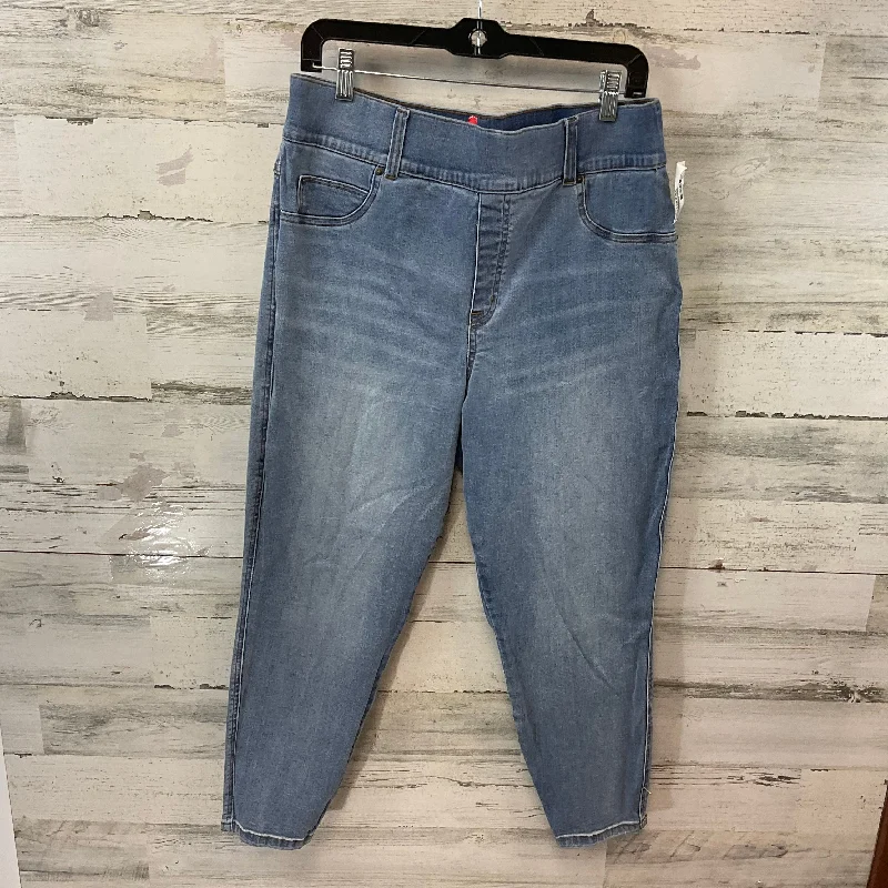Flexible Stretch Men's JeansJeans Cropped By Spanx In Blue Denim, Size: 1x