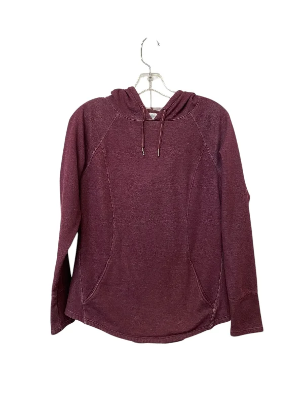 Men's Hoodies with Zippered PocketsAthletic Sweatshirt Hoodie By Athletic Works In Maroon, Size: M Men's Hoodies with Zippered PocketsAthletic Sweatshirt Hoodie By Athletic Works In Maroon, Size: M