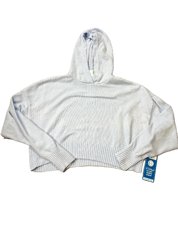 Men's Hoodies with Zipper DetailsSweatshirt Hoodie By Aerie In Blue, Size: M