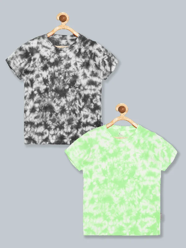 Jet Black & Pastel Green