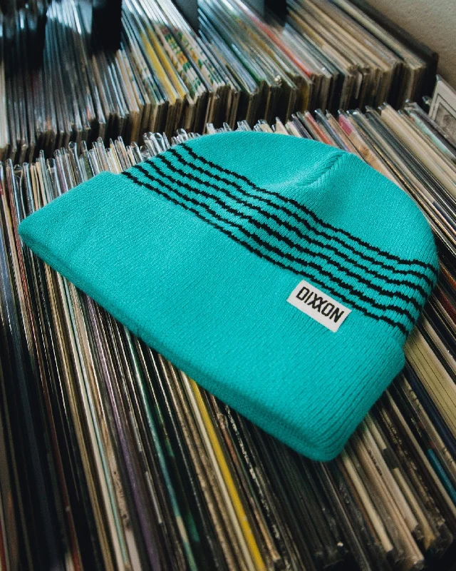 Elegant Derby CapsDock Beanie - Green & Black