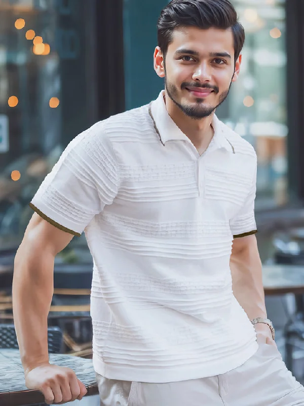 Men's Tailored Shirts for a Professional AppearanceTipping Collar Polo T-shirt - LineUp