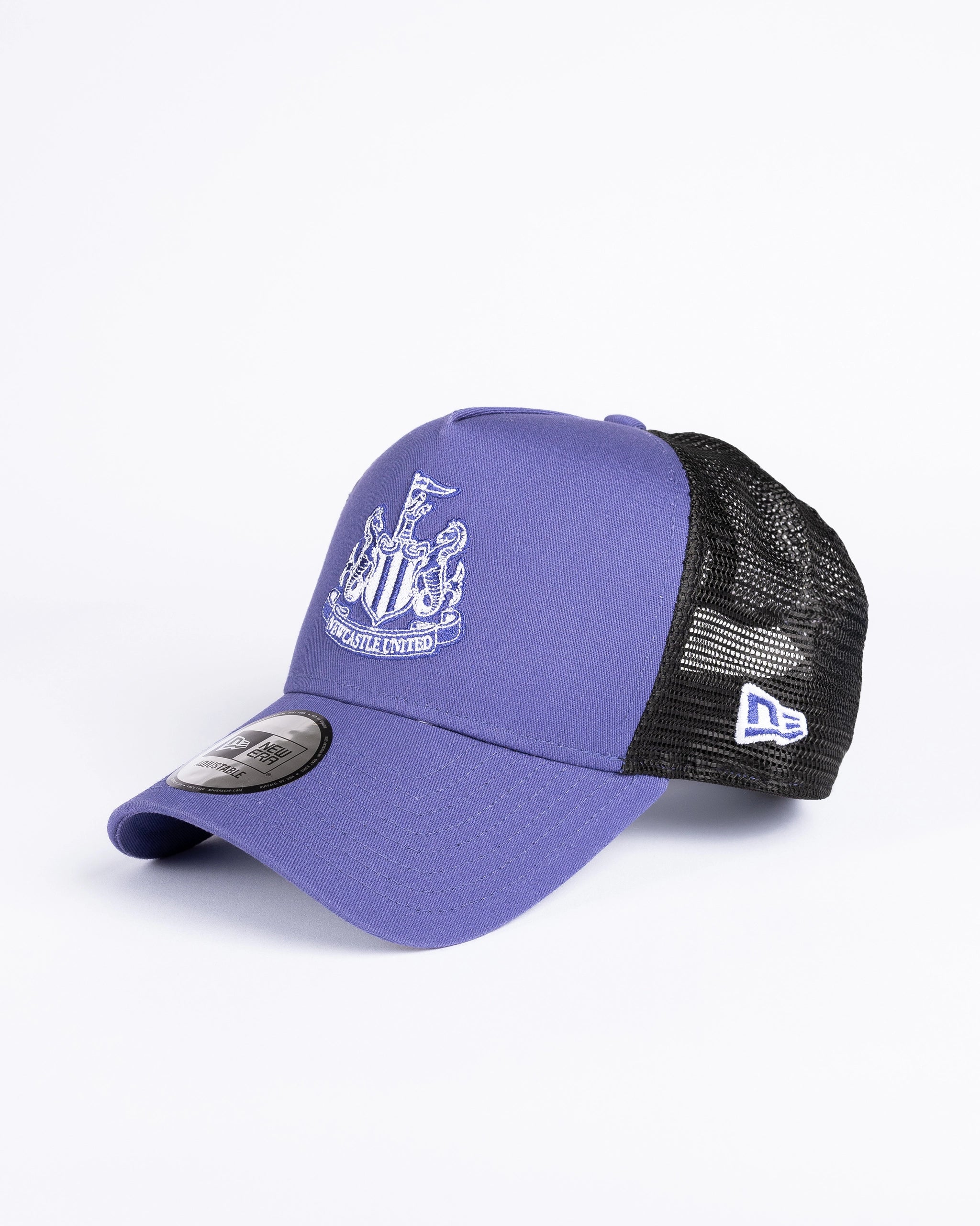 Comfortable Fisherman HatsNewcastle United New Era Purple E-Frame Trucker Adjustable Cap