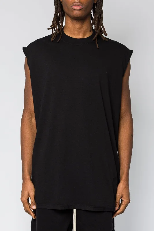 Men's Coats with Modern CutsRick Owens DRKSHDW Tarp T in Black SS25