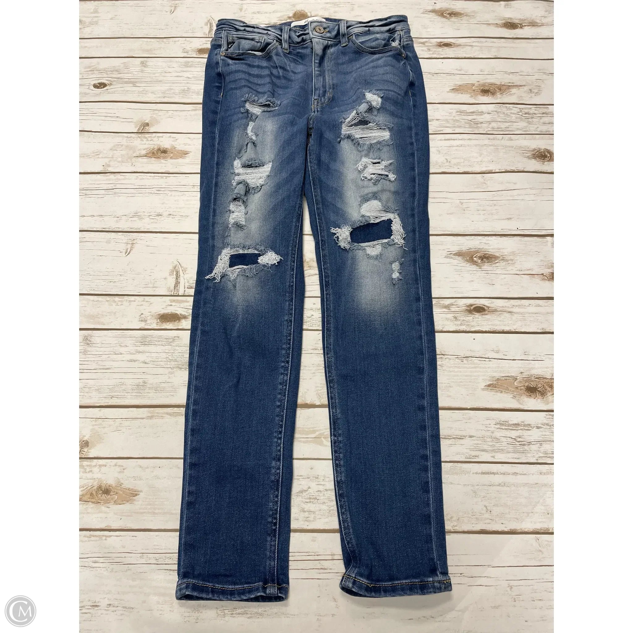 Workwear Men's JeansJeans Skinny By Kancan In Blue Denim, Size: 8