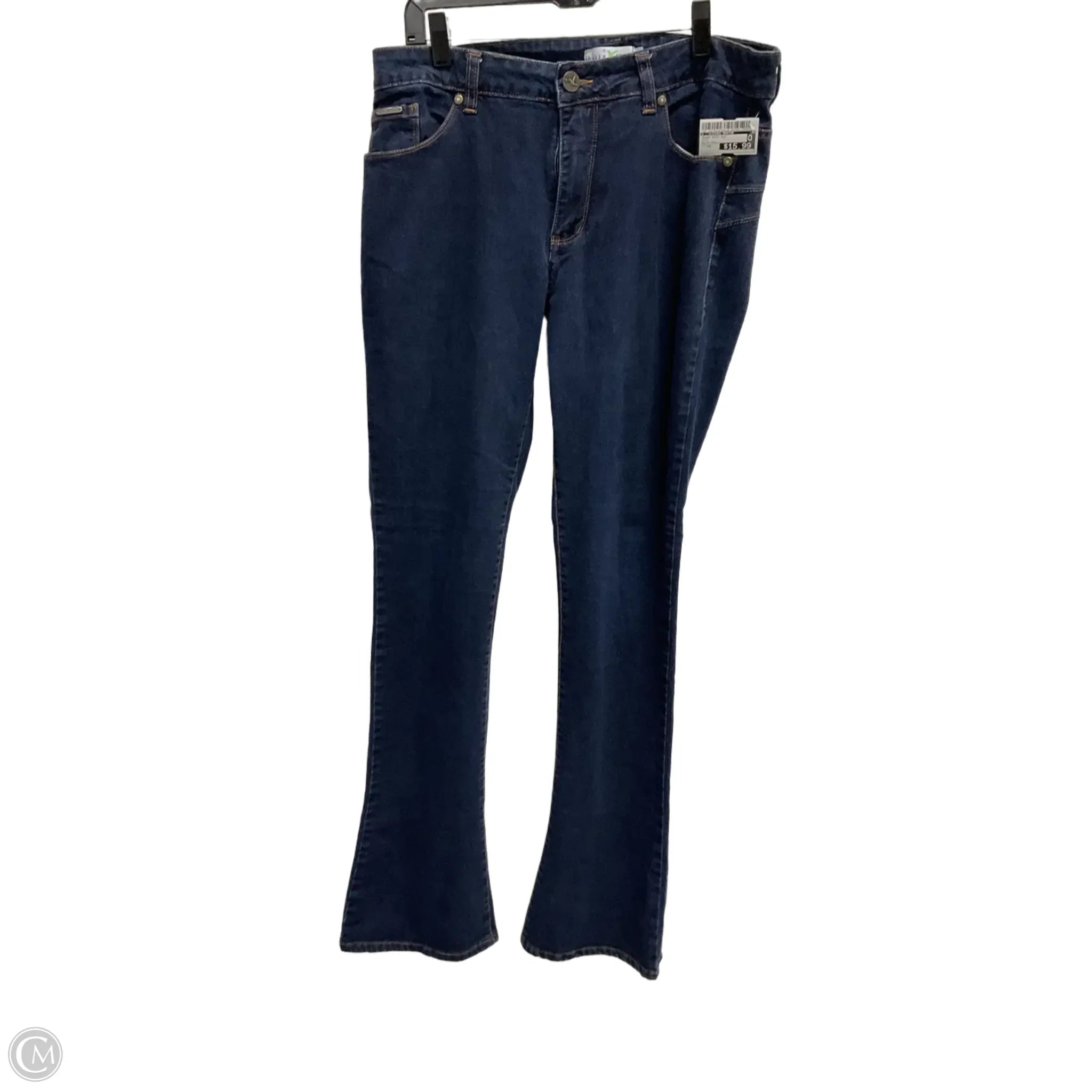 Dark Indigo Men's JeansJeans Boot Cut By Clothes Mentor In Blue, Size: 12