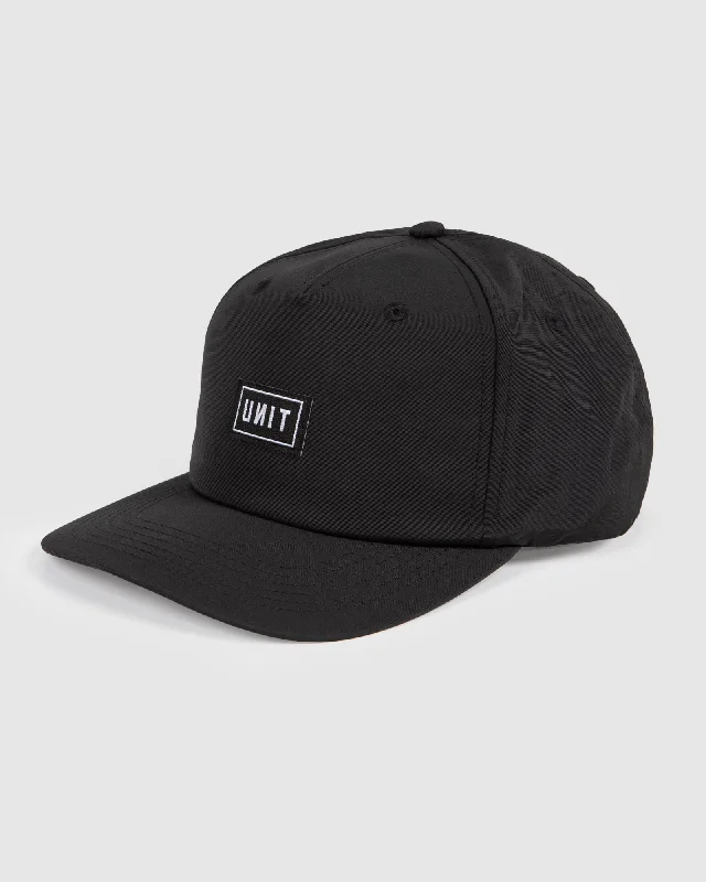 Designer Trucker HatsUNIT Mens Base Headwear - Snapback Cap