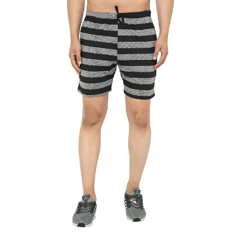 Robust Men's Denim ShortsMack Jonney Black Shorts For Men's