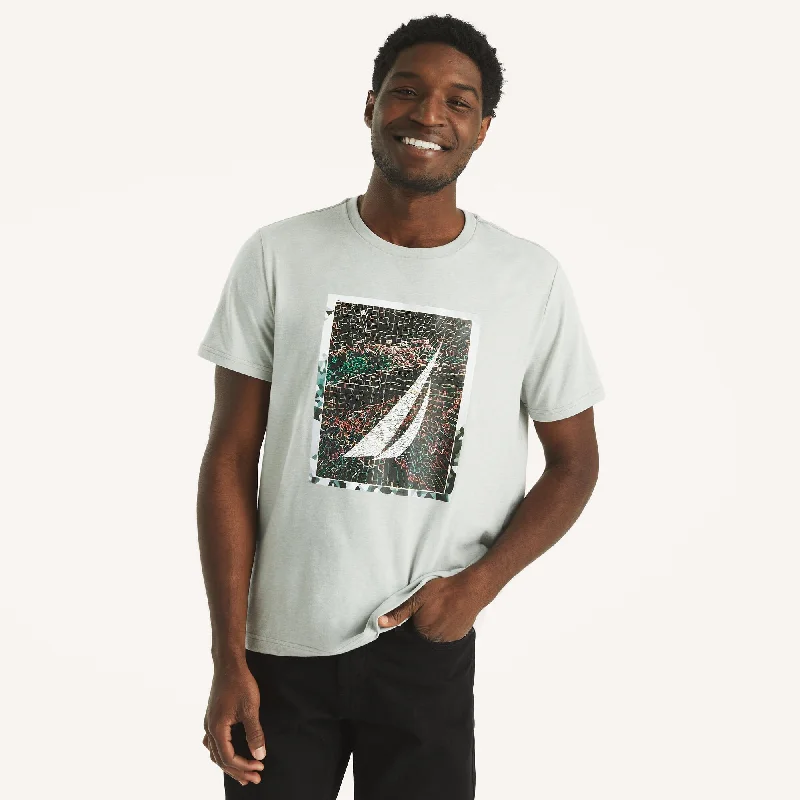 Versatile Men's Tank TopsNautica Mens J-Class Graphic T-Shirt
