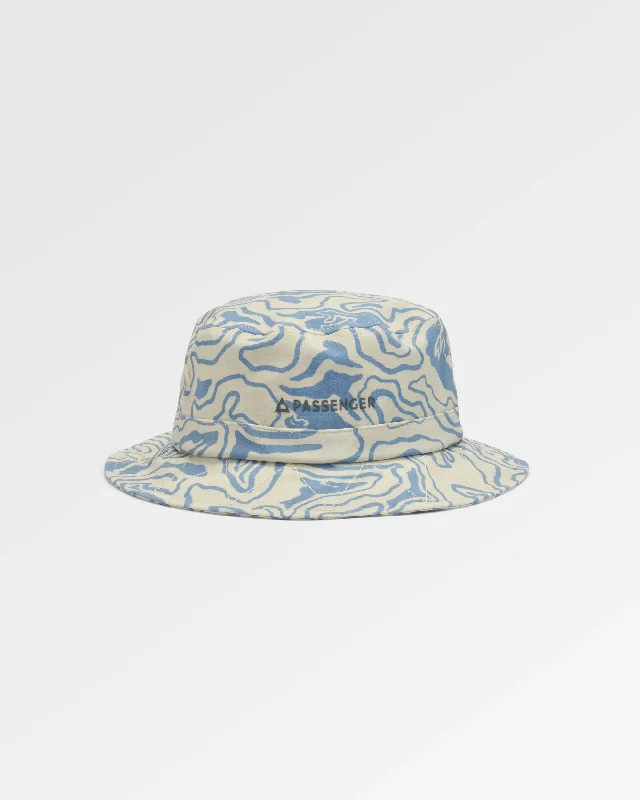 Quilted Winter HatsShaded Organic Hat - Strata Swirl Birch