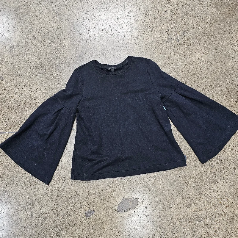 Men's Hoodies for SkiingSweatshirt Crewneck By Banana Republic In Black, Size:L