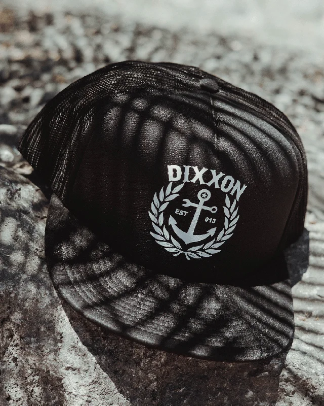 Men's Fedora HatsSalty Crest Flat Bill Foam Trucker Snapback