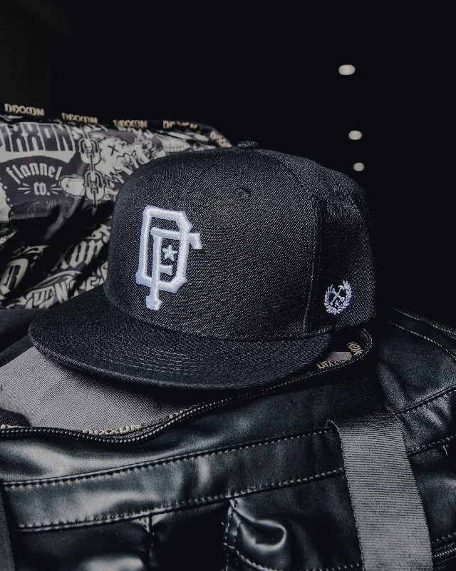 Lightweight Bucket HatsBlackout Big League Flat Bill Snapback