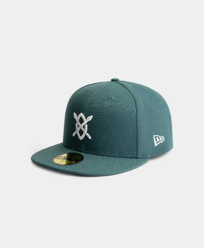 High-Quality Work HatsPine Green Daily Paper x New Era 59FIFTY Fitted Cap