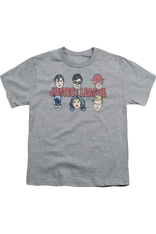 Men's Sleeveless TopsDC Comics Justice Lineup Short Sleeve Youth Tee / T-Shirt