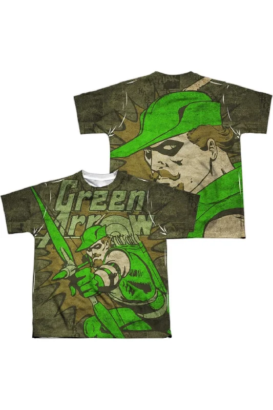 Durable Men's Work ShirtsDC Comics Take Aim (Front/Back Print) Short Sleeve Youth Poly Crew Tee / T-Shirt Durable Men's Work ShirtsDC Comics Take Aim (Front/Back Print) Short Sleeve Youth Poly Crew Tee / T-Shirt