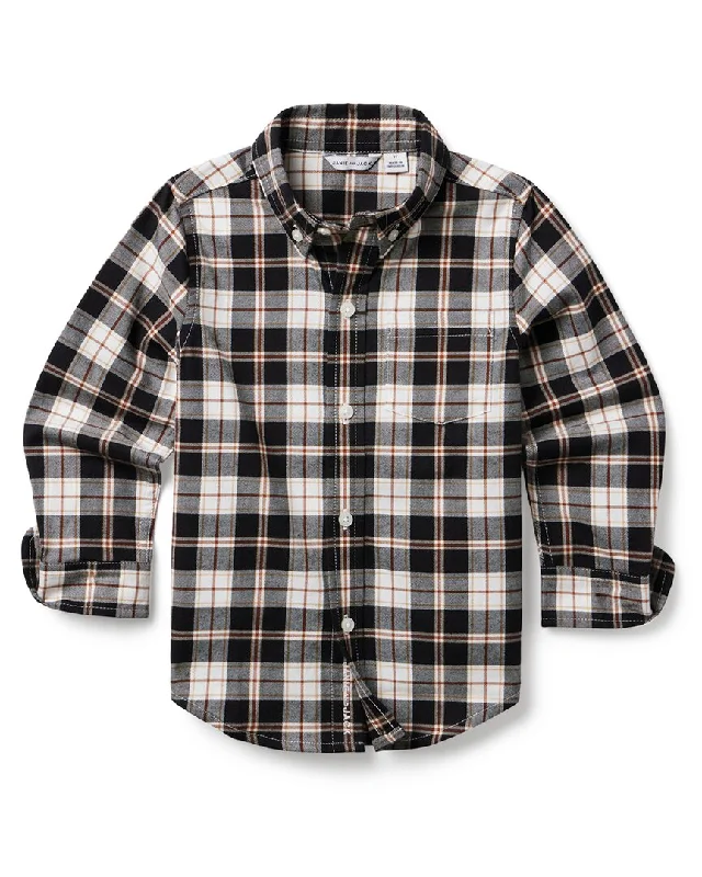 Layered Men's Henley ShirtsJanie and Jack Tartan Flannel Shirt