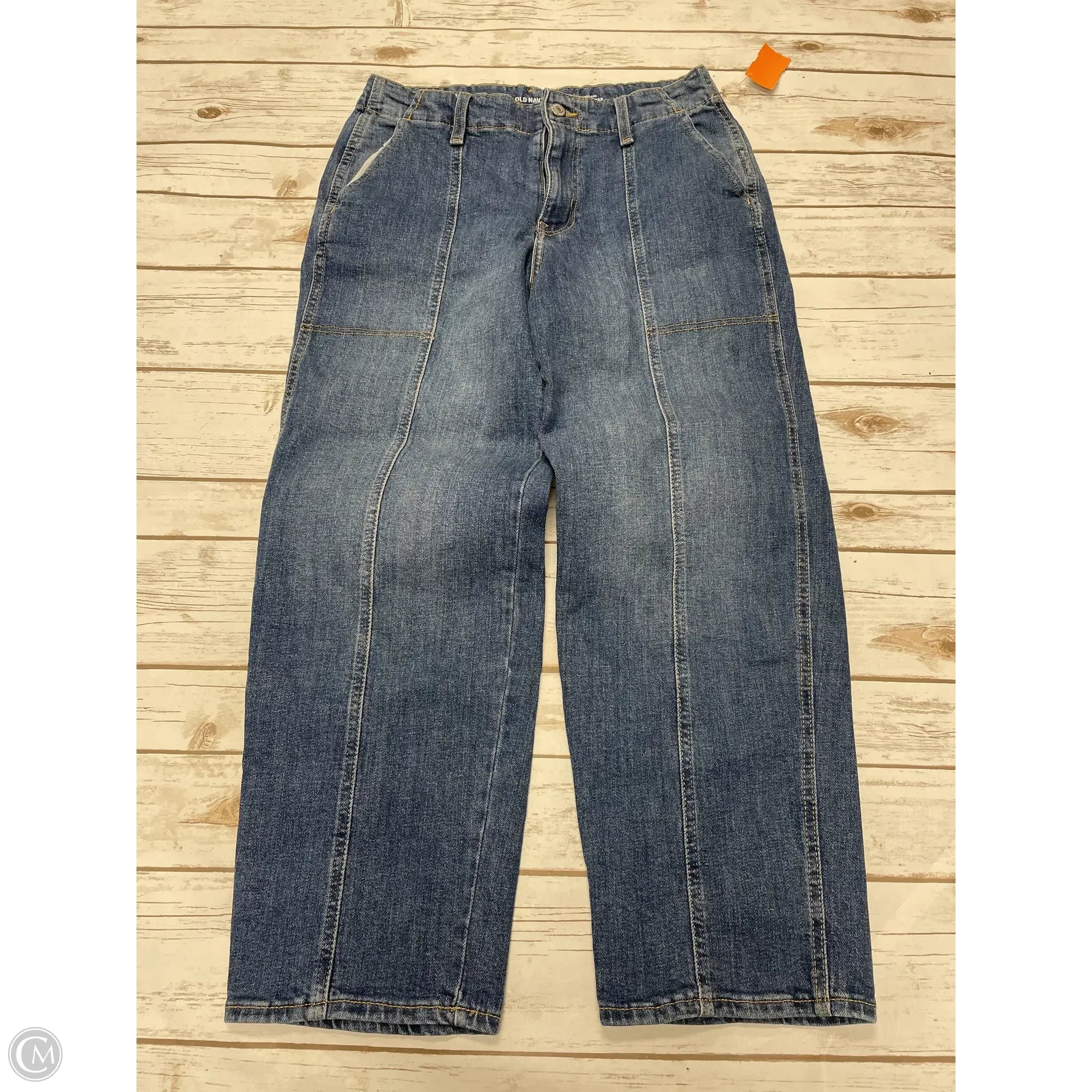 Designer Skinny Men's JeansJeans Straight By Old Navy In Blue Denim, Size: 10