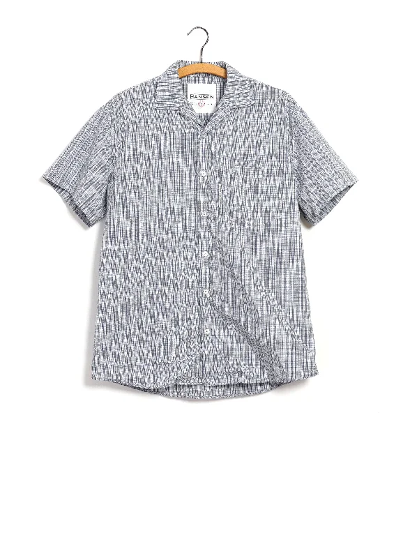 Men's Cufflink-Ready Shirts for Formal EventsJONNY | Short Sleeve Shirt | Small Blue Checks Men's Cufflink-Ready Shirts for Formal EventsJONNY | Short Sleeve Shirt | Small Blue Checks