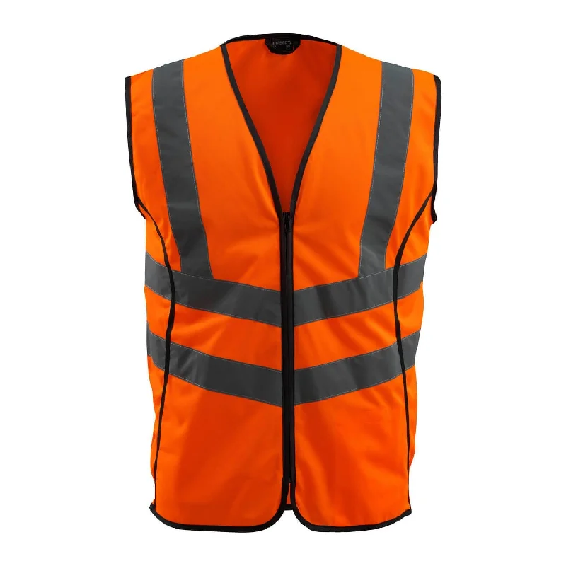 Men's Coats Made in the USAMascot Wingate Hi-Vis Traffic Vest 50145-977 - Safe Supreme, Mens