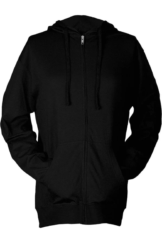 Men's Shirts with Ruffled HemlinesTultex Unisex Beach Full-Zip Hooded Long Sleeve T-Shirt Men's Shirts with Ruffled HemlinesTultex Unisex Beach Full-Zip Hooded Long Sleeve T-Shirt