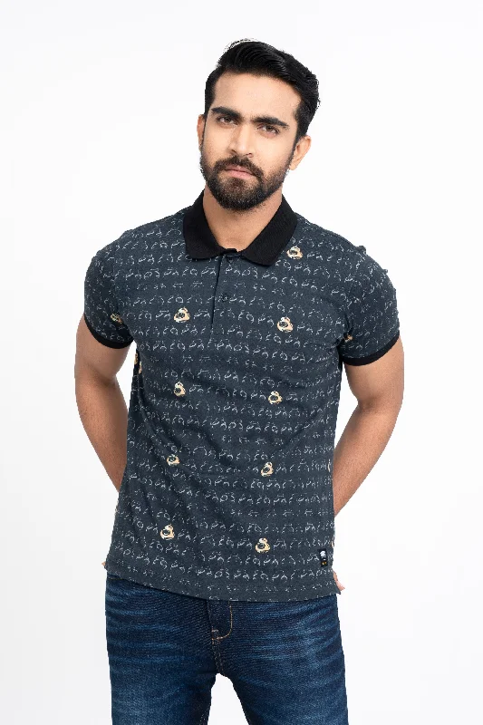 Men's Shirts with Ruffled Hemlines'Episode VIII' Digital Printed Polo Shirt - Star Wars