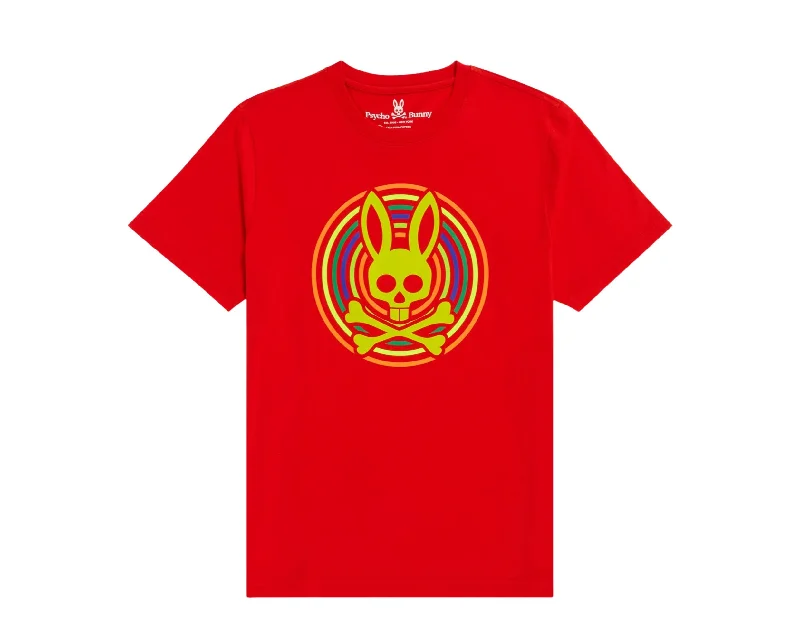 Men's Short-Sleeve Shirts for Warm WeatherPsycho Bunny Kids' Andrew Red Spice Tee Shirt B0U241S1PC-RES Men's Short-Sleeve Shirts for Warm WeatherPsycho Bunny Kids' Andrew Red Spice Tee Shirt B0U241S1PC-RES