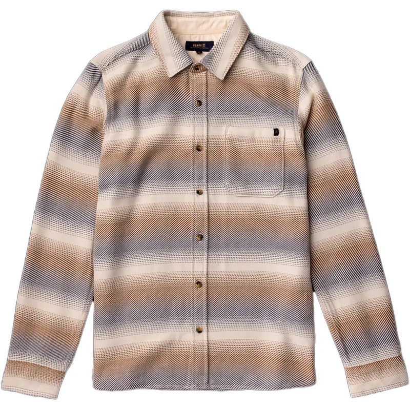 Men's Hawaiian Print Shirts for Luau PartiesMen's Crossroads Organic Long Sleeve Flannel