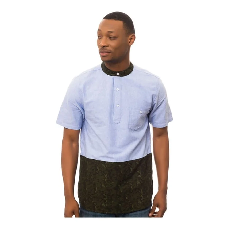 Men's Shirts with Appliquéd SleevesCrooks & Castles Mens The Digital Camo Rugby Polo Shirt Men's Shirts with Appliquéd SleevesCrooks & Castles Mens The Digital Camo Rugby Polo Shirt