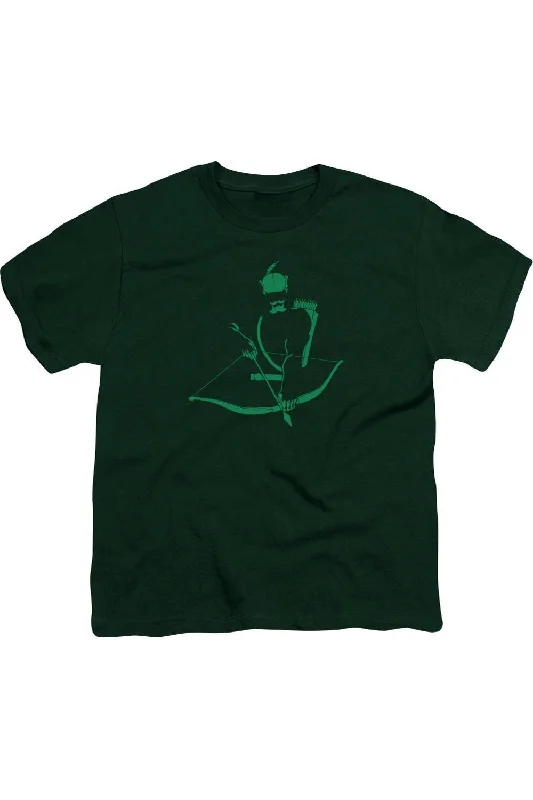 Men's Dressy Shirts for Formal EventsDC Comics Arrow Min Short Sleeve Youth Tee / T-Shirt Men's Dressy Shirts for Formal EventsDC Comics Arrow Min Short Sleeve Youth Tee / T-Shirt