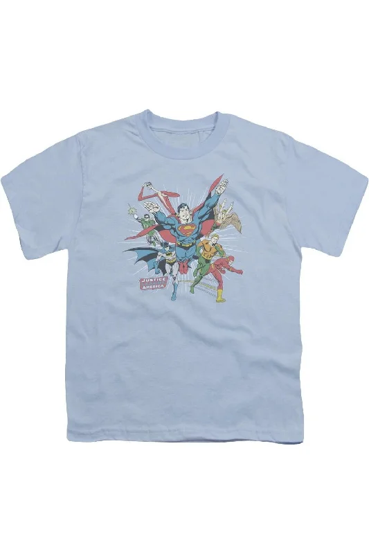 Men's Shirts with Bow TiesDC Comics Lead The Charge Short Sleeve Youth Tee / T-Shirt Men's Shirts with Bow TiesDC Comics Lead The Charge Short Sleeve Youth Tee / T-Shirt