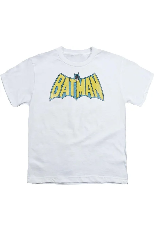 Men's Shirts with Plaid PatternsDC Comics Classic Batman Logo Short Sleeve Youth Tee / T-Shirt Men's Shirts with Plaid PatternsDC Comics Classic Batman Logo Short Sleeve Youth Tee / T-Shirt