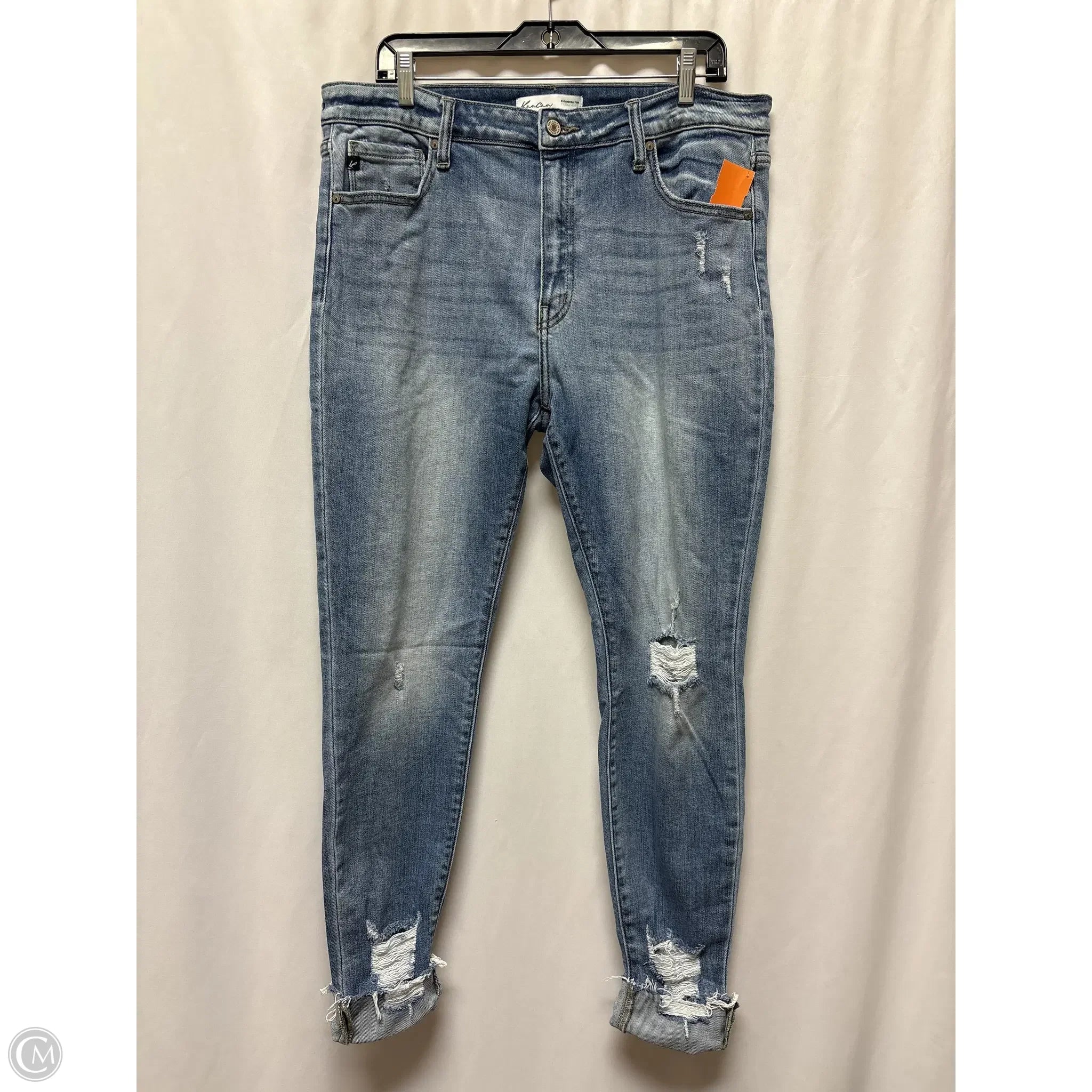 Men's Jeans for a Dressy OccasionJeans Skinny By Kancan In Blue, Size: 14