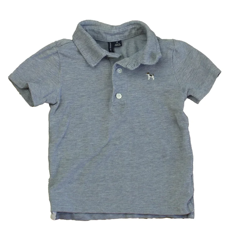 Men's Long-Sleeved ShirtsJanie and Jack Boys Blue Polo Shirt
