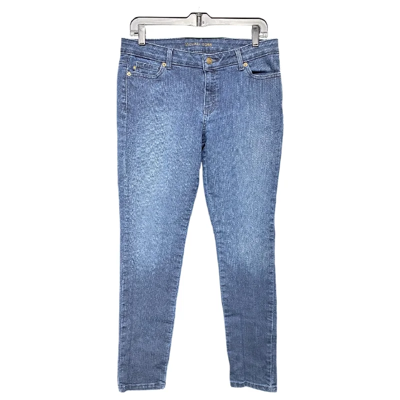 Dark Wash Men's JeansJeans Designer By Michael Kors In Blue Denim, Size: S