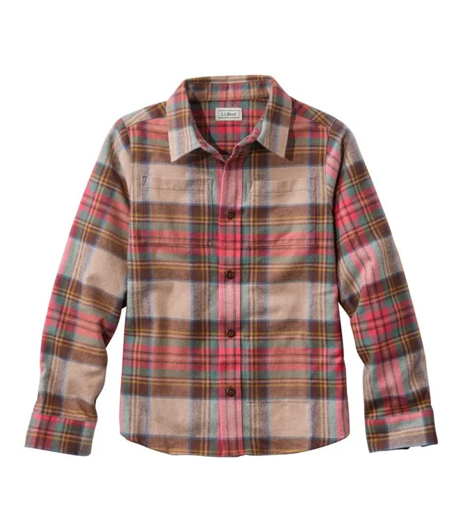 Men's Striped Long-Sleeve Shirts for a Maritime FeelScotch Plaid Flannel Shirt Kids' Men's Striped Long-Sleeve Shirts for a Maritime FeelScotch Plaid Flannel Shirt Kids'