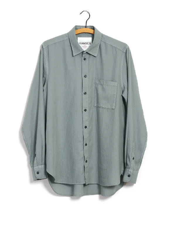 Men's Bold-Color Shirts for a Statement PieceHENNING | Casual Classic Shirt | Jade