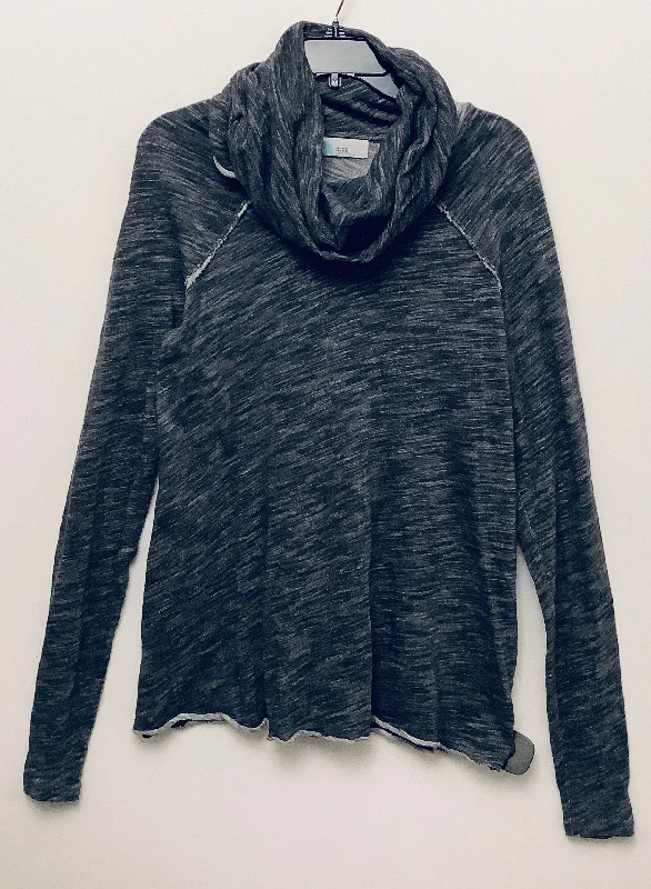 Men's Hoodies with Quilted LiningSweatshirt Crewneck By Free People In Grey, Size: S Men's Hoodies with Quilted LiningSweatshirt Crewneck By Free People In Grey, Size: S