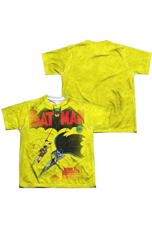 Men's Casual Shirts for Everyday WearDC Comics Batman Number One Short Sleeve Youth Poly Crew Tee / T-Shirt Men's Casual Shirts for Everyday WearDC Comics Batman Number One Short Sleeve Youth Poly Crew Tee / T-Shirt