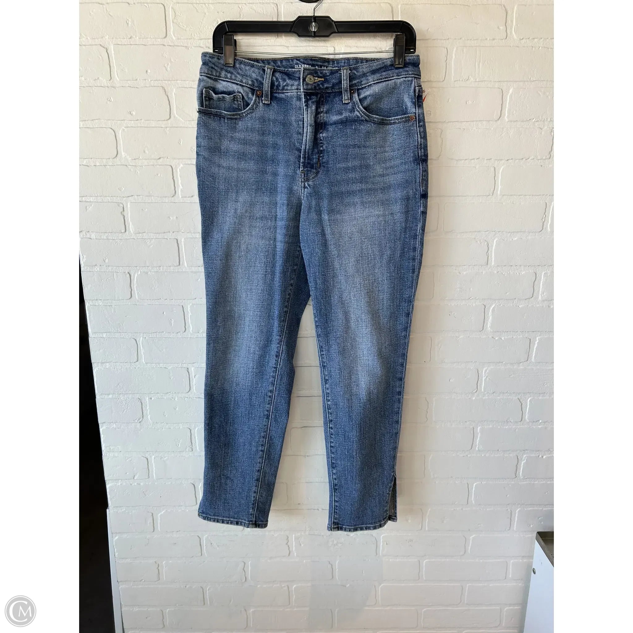 Oversized Relaxed-Fit Men's JeansJeans Straight By Old Navy In Blue Denim, Size: 8