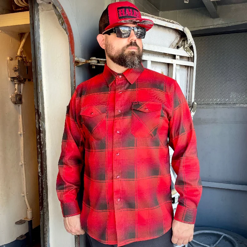 Men's Hunting Shirts for Camouflage and ComfortR.E.D. Flannel