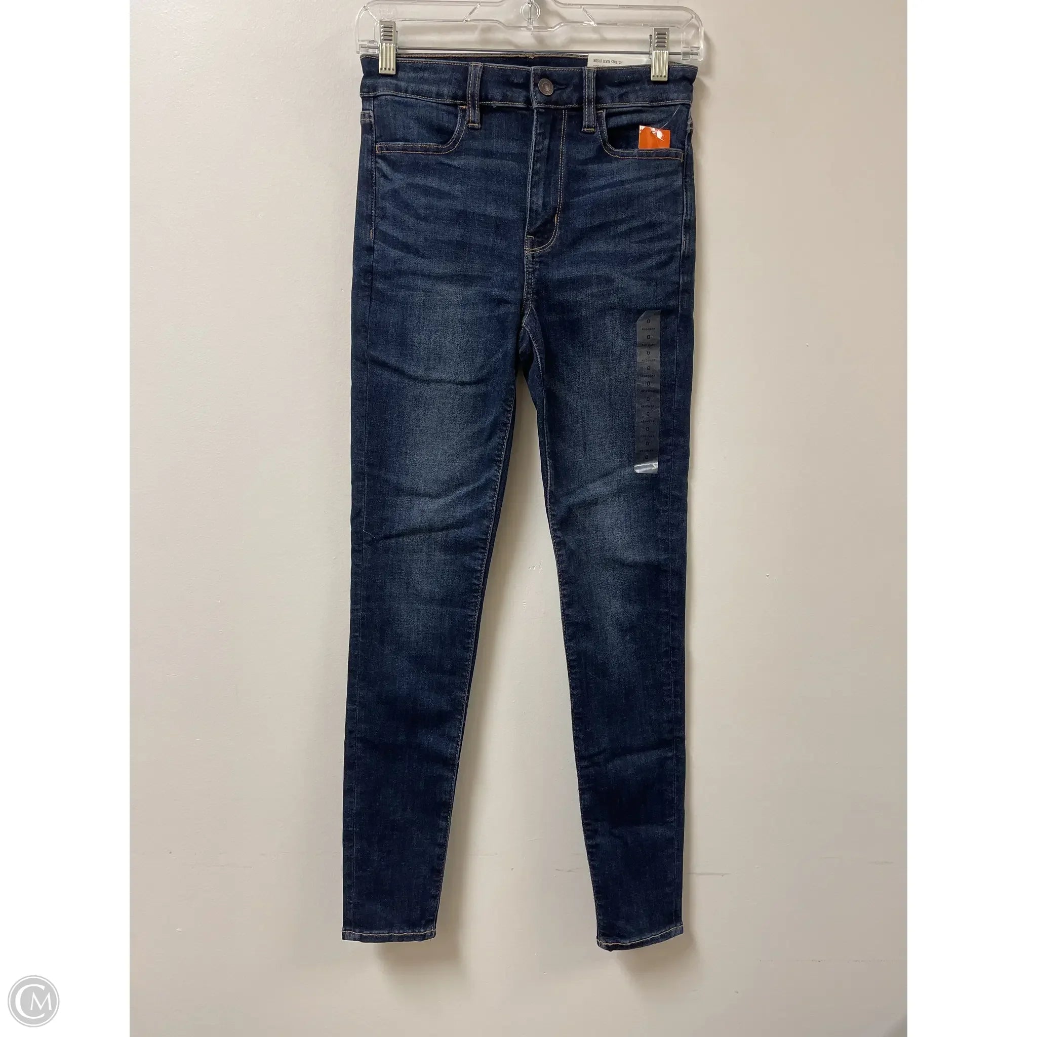 Premium Men's JeansJeans Skinny By American Eagle In Blue Denim, Size: 0