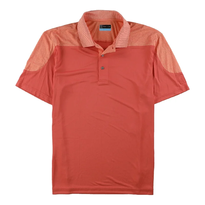 Men's Shirts with Embroidered DesignsPga Tour Mens Colorblocked Golf Rugby Polo Shirt Men's Shirts with Embroidered DesignsPga Tour Mens Colorblocked Golf Rugby Polo Shirt