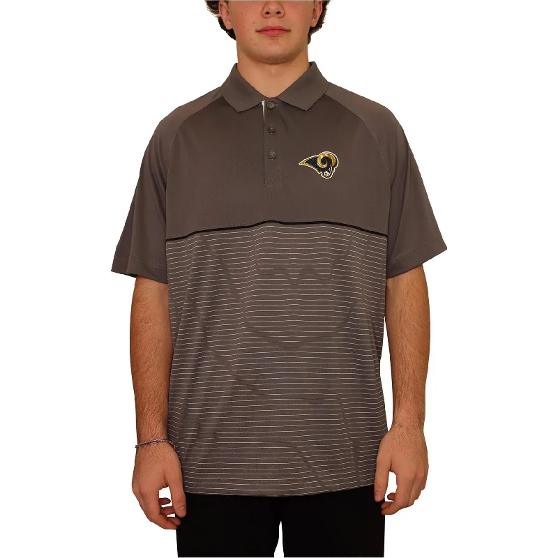 Men's Shirts with French CuffsCutter & Buck Mens La Rams Rugby Polo Shirt