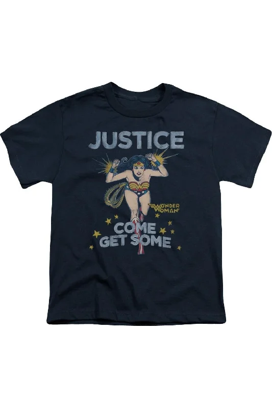 Elegant Men's Dress ShirtsDC Comics Get Some Short Sleeve Youth Tee / T-Shirt