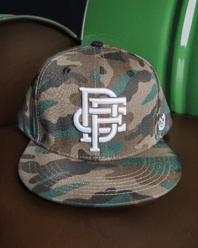 Protective Safety HatsBadge Flat Bill Snapback - Camo