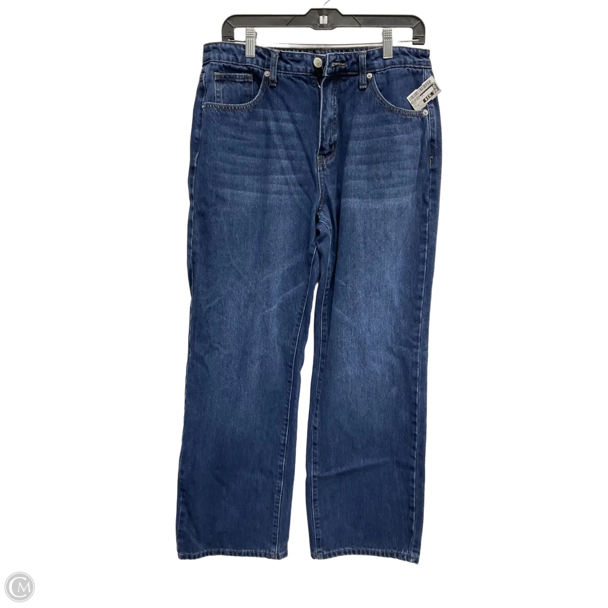 High-Quality Ripped Men's JeansJeans Wide Leg By Shoedazzle In Blue, Size: 12