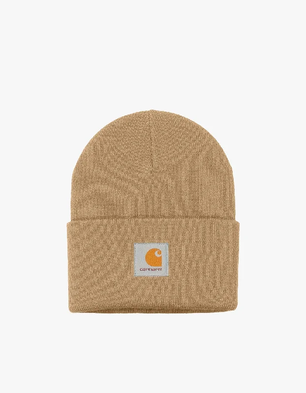 Relaxed Fisherman HatsAcrylic Watch Hat - Dusty Hamilton Brown
